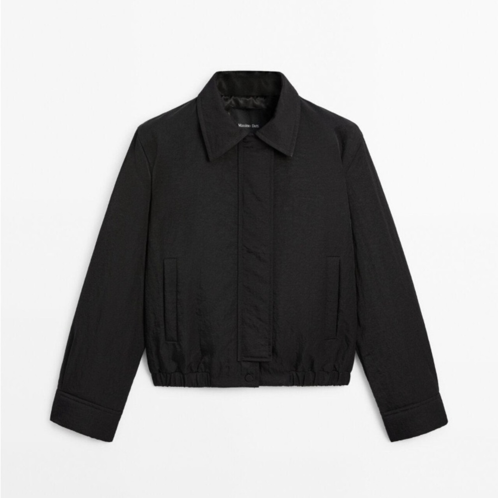 Massimo dutti bomber jacket